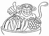 Coloring Pages Texture Getcolorings Chimpanzee sketch template