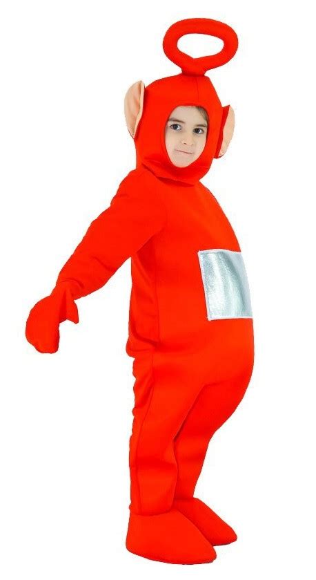 kids teletubbies po red jumpsuit book week costume holidays costume