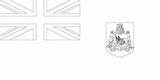 Bermuda Coloring Pages Flag Flags Printable Designlooter Belize Barbados 1181 73kb 591px sketch template