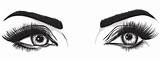 Eyebrow Brow Stencil Shapes Advice sketch template