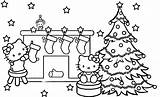 Coloring Christmas Pages Print Color Kids Gif sketch template