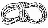 Rope Clipart Clip Lasso Cowboy Cliparts Drawing Knot Cartoon Circle Border Roping Straight Western Non Line Library Help Copyrighted Outline sketch template