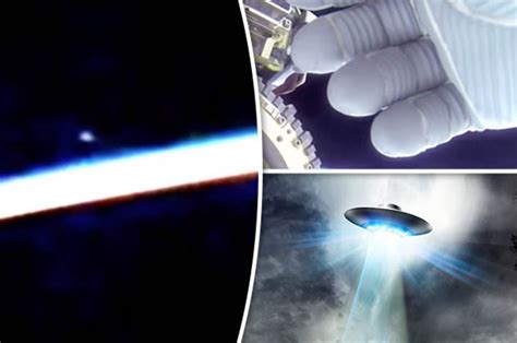 nasa alien cover up ufos seen four times as live feed cuts daily star