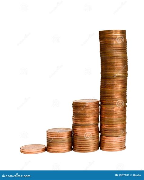 quick profit stock image image  figures coin firm