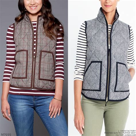 quilted vest sewing pattern margauxarkady