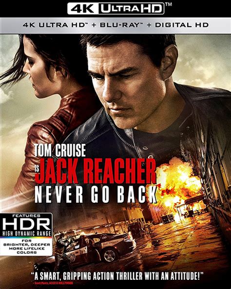 jack reacher never go back 4k uhd blu ray movie review
