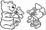 Pooh Coloring Winnie Pages Baby Disney Drawing Printable Cuties Bear Getdrawings Sheets Cute sketch template