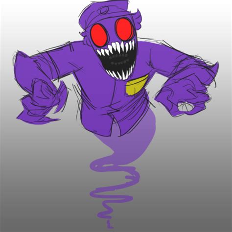 ghost vincent fnaf night guards purple guy fnaf drawings