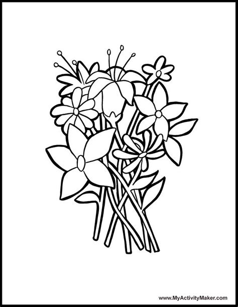 flowers coloring pages book flowers flower coloring pages coloring