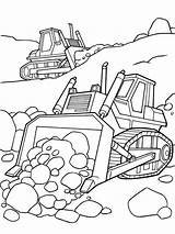 Construction Pages Coloring Vehicles Printable sketch template