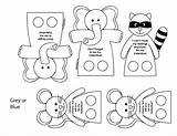 Puppet Animal Puppets Grouped Formatted sketch template