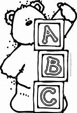 Abc Coloring Pages Baby Blocks Clipart Shower Drawing Block 123 Color Printable Alphabet Wagon Covered Kids Learning Letter Letters Sheets sketch template