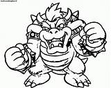 Bowser Coloring Pages Mario Dry Super Paper Baby Colouring Color Print Drawing Printable Jr Kids Getcolorings Getdrawings Castle Brothers Koopas sketch template