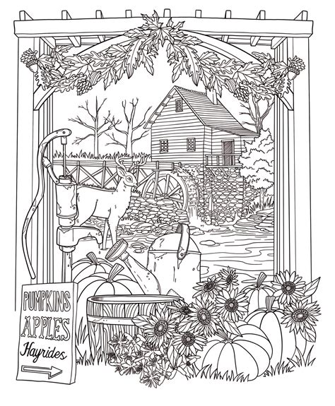freebie friday    colorful seasons coloring page