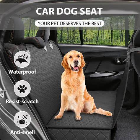 honden autostoel cover view mesh huisdier drager hangmat veiligheidsbeschermer auto achterbank