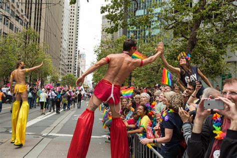 gay pride parade highlights from new york and san francisco the new