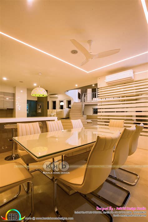 furnished interior design ideas kerala home design  floor plans
