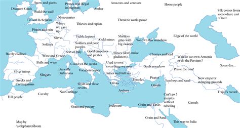roman empire stereotype map mapporn