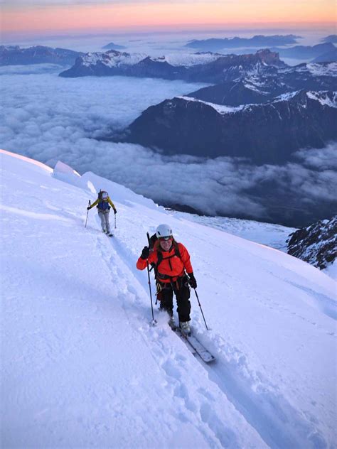skiing mont blanc du tacul altus mountain guides