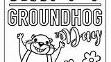 Coloring Malvorlagen Murmeltier Wunderbares Groundhog sketch template