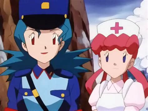 anime galleries dot net officer jenny officer jenny and nurse joy pics images screencaps