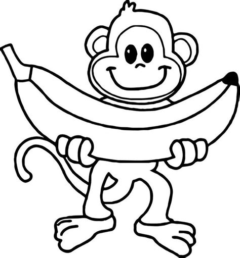 monkey coloring pages images   gmbarco