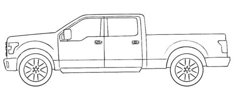 ford truck coloring page coloringpagezcom
