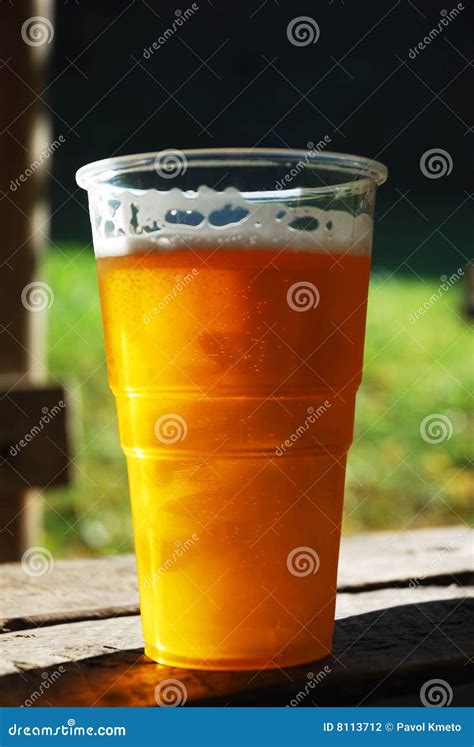 plastic cup  beer stock photo image  drink foam