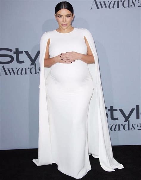 formal kim kardashian celebrity kaftan white elastic cape evening