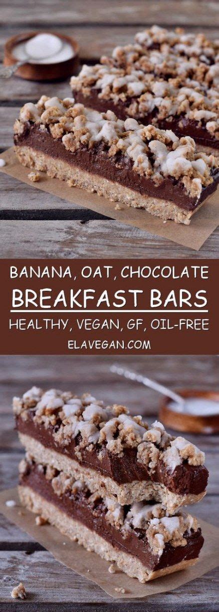 breakfast bar recipe healthy banana oats  ideas fruehstuecksriegel