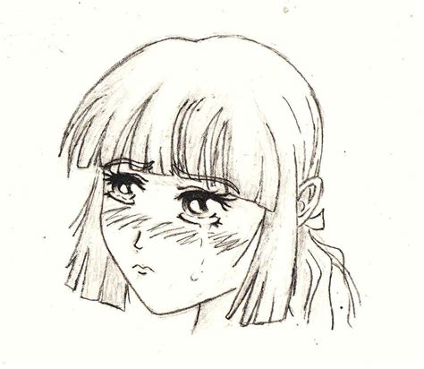 sad manga girl  yumemae  deviantart