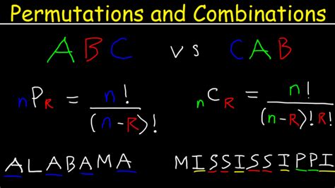 permutations  combinations worksheet answers