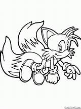 Sonic Miless Superpower sketch template