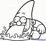 Gravity Falls Coloring Pages Gnomes Drawings Gnome Draw Fall Steve Disney Colouring Desenhos Color Step Easy Drawing Printable Search Google sketch template
