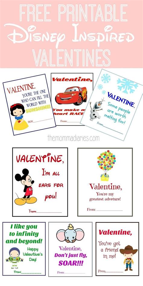 printable disney valentine cards printable word searches