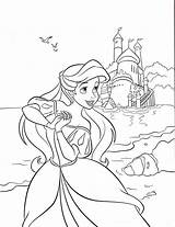 Arielle Mermaid Sirene 2199 2852 Princesas Ausmalen Prinzessin Wonder 2789 Disneys Escolha Mädchen sketch template