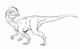 Jurassic Dilofossauro Dinosaurier Dinosaur Dinosaurs Ausmalen Desenho Indominus Dilophosaurus Indoraptor Raptor Colorear Ausschneiden Dinosaurios sketch template