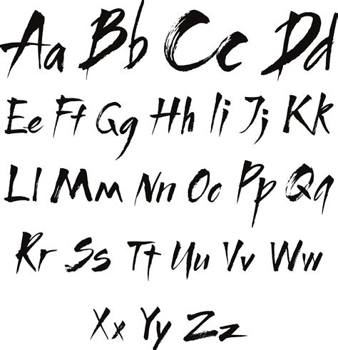 schriftarten kalligraphie alphabet vorlagen kostenlos goimages ily