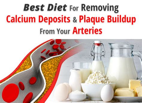 2023 best diet for removing calcium deposits and plaque buildup from