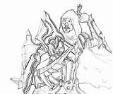 Diablo Demon Hunter Power Coloring Pages Printable sketch template