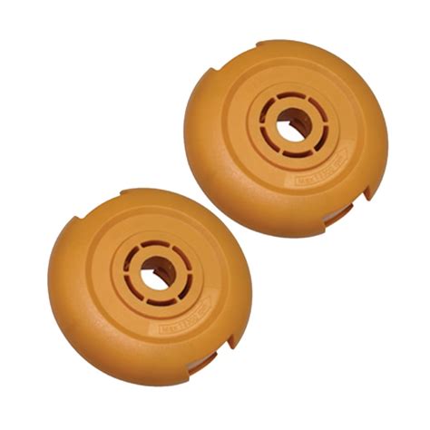 poulan p gas trimmer  pack replacement yellow spool housing  pk walmartcom