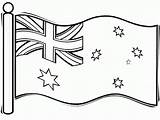 Flag Australian Coloring Kids Pages Printable Australia Clip Drawing Print Philippine Colouring Color Sheet Philippines Tasmania Getdrawings Clipground Colors Gif sketch template