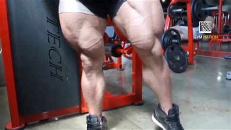 biggest quads  bodybuilding youtube