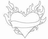 Flame Colouring Flames sketch template