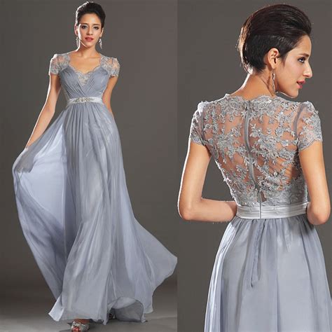 Popular Silver Lace Dress Buy Cheap Silver Lace Dress Lots From China