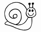 Snail Coloring Pages Snails Printable Gary Colouring Easy Cute Color Template Sheets Preschoolers Templates Insect Animals Getcolorings Popular Print Garden sketch template