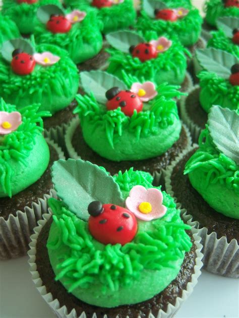 creative cakes  angela ladybug cake  cupcakes
