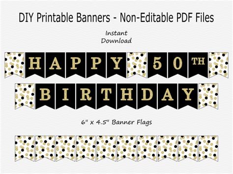 birthday banner   fabulous custom  birthday party