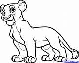 Lion King Nala Coloring Draw Pages Drawing Drawings Scar Step Cub Clipart Disney Color Characters Cartoon Kids Lions Printable Mermaid sketch template