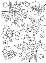 Coloring Pages Autumn Nicole Fall September Florian Adult Mandala Book Printable Created Colored Saturday Color Drawing Kids sketch template